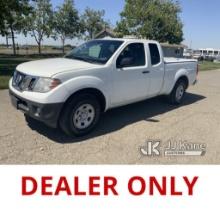 2017 Nissan Frontier Extended-Cab Pickup Truck Runs & Moves, Engine Monitors