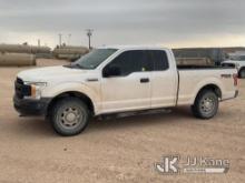 (Midland, TX) 2019 Ford F150 4x4 Extended-Cab Pickup Truck Runs & Moves) (Check Engine Light On, Dri