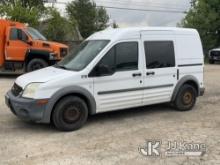 2012 Ford Transit Connect Cargo Van Runs & Moves) (Rust Damage, Body Damage