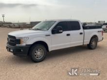 2018 Ford F150 4x4 Crew-Cab Pickup Truck Runs and Moves) (Cracked Windshield, TPMS Light In, Check E