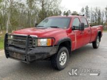 2012 GMC Sierra 2500HD 4x4 Crew-Cab Pickup Truck Runs and Moves) (Check Engine Light On.