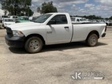2017 RAM 1500 Pickup Truck Runs, Does Not Move-Condition Unknown, Check Engine Light On, Jump to Sta