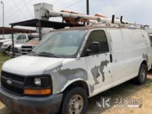2006 Chevrolet Express G2500 Cargo Van Runs & Barely Moves) (Dies When Jumppack is Removed, Missing 
