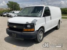 (Kansas City, MO) 2010 Chevrolet Express 2500 Cargo Van Runs & Moves) (Has Cosmetic Damage, Paint Is