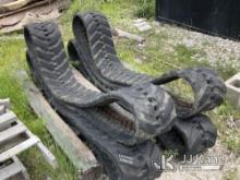 Four GET TUF Rubber Tracks 300x52.5NX86 1509 2747JA NOTE: This unit is being sold AS IS/WHERE IS via