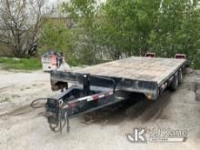 2014 Monroe Towmaster T-20D T/A Tagalong Flatbed Trailer