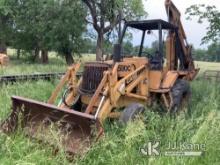 Case 580C Tractor Loader Backhoe Not Running, Condition Unknown