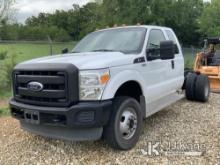 2012 Ford F350 4x4 Extended-Cab & Chassis Runs & Moves