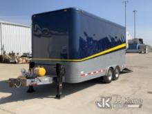 (Oskaloosa, IA) 2007 FEATHER LITE 1510 Enclosed Cargo Trailer, Air suspension and brakes. Tank not i