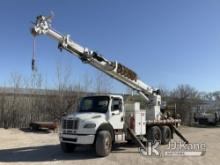 (Des Moines, IA) Altec D4060-TR, Digger Derrick rear mounted on 2013 Freightliner M2 106 T/A Flatbed