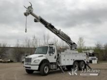 (Des Moines, IA) Altec DM45-BR, Digger Derrick rear mounted on 2014 Freightliner M2 106 T/A Utility