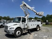 (Conway, AR) Altec TA41M, Articulating & Telescopic Material Handling Bucket Truck mounted behind ca