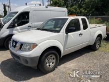 2017 Nissan Frontier Extended-Cab Pickup Truck Not Running, Condition Unknown) (Body & Rust Damage, 