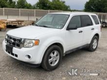 (Plymouth Meeting, PA) 2012 Ford Escape 4-Door Sport Utility Vehicle Runs & Moves, Body & rust Damag