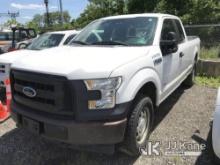 2017 Ford F150 4x4 Extended-Cab Pickup Truck Not Running Condition Unknown, Needs New Transmission, 