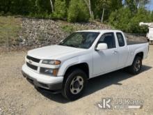 (Shrewsbury, MA) 2012 Chevrolet Colorado 4x4 Extended-Cab Pickup Truck Runs & Moves) (Bad Frame, Fra