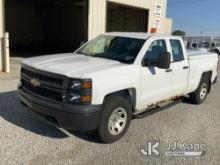 2015 Chevrolet Silverado 1500 4x4 Extended-Cab Pickup Truck Not Running, Condition Unknown, Engine A