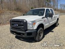 2016 Ford F250 4x4 Crew-Cab Pickup Truck Runs & Moves) (Check Engine & Airbag Lights On, Body & Rust