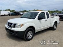 2015 Nissan Frontier Extended-Cab Pickup Truck Runs & Moves, Check Engine Light On, Body & Rust Dama