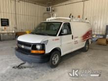2012 Chevrolet Express G2500 Cargo Van Not Running, Condition Unknown, No Crank, Electrical Issues