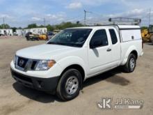 2017 Nissan Frontier Extended-Cab Pickup Truck Runs & Moves, Check Engine Light On, Body & Rust Dama