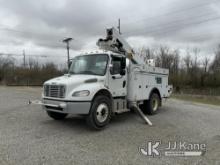 (Fort Wayne, IN) Altec AT40-MH, Articulating & Telescopic Material Handling Bucket Truck mounted beh