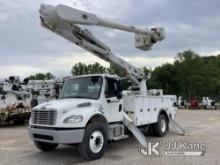 (Smock, PA) Altec AM55, Articulating & Telescopic Material Handling Bucket Truck rear mounted on 201