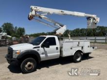 (South Beloit, IL) Altec AT40G, Articulating & Telescopic Bucket Truck rear mounted on 2016 Ford F55