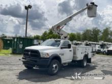 (Plains, PA) Altec AT200A, Telescopic Non-Insulated Bucket Truck mounted behind cab on 2016 RAM 4500