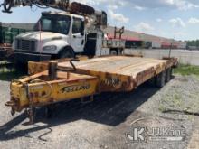 2018 Felling FT-30-2LP T/A Tagalong Equipment Trailer Body & Rust Damage