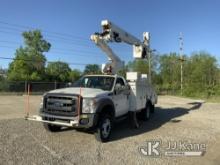 (Fort Wayne, IN) Altec AT40-MH, Articulating & Telescopic Material Handling Bucket Truck mounted beh