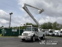 (Plains, PA) Altec AN67, Material Handling Bucket Truck rear mounted on 2015 Freightliner M2 106 4x4