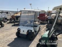 (Jurupa Valley, CA) 2003 Yamaha G16 Golf Cart Does Not Start, True Hours Unknown,  Bill of Sale Only