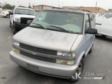 1999 Chevrolet Astro Extended Sports Van Runs & Moves, Paint Damage
