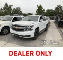 2019 Chevrolet Tahoe Police Package 4x4 Sport Utility Vehicle Not Running