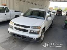 (Jurupa Valley, CA) 2010 Chevrolet Colorado Crew-Cab Pickup Truck Runs & Moves