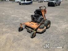 2016 Scag V-Ride Zero Turn Riding Mower Not Running, Condition Unknown) (no key)
(No S/N Placard. S