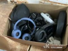 (Salt Lake City, UT) Box w/Headphones & Electronics NOTE: This unit is being sold AS IS/WHERE IS via