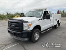 2014 Ford F250 4x4 Extended-Cab Service Truck Runs & Moves