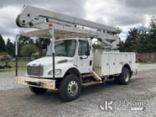 (Eatonville, WA) Lift-All LOM10-55-2MS, Material Handling Bucket Truck rear mounted on 2007 Freightl