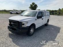 2017 Ford F150 Extended-Cab Pickup Truck, (GA Power Unit) Runs & Moves) (Wrecked, Air Bag Light On, 