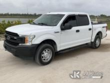 (Westlake, FL) 2018 Ford F150 4x4 Crew-Cab Pickup Truck Runs & Moves) (Front Passenger Window Cracke