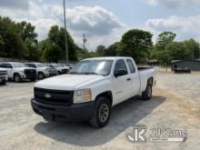 2010 Chevrolet Silverado 1500 Extended-Cab Pickup Truck Runs & Moves, Body Damage, No Brakes, Passen