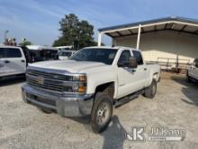 2016 Chevrolet Silverado 2500HD 4x4 Crew-Cab Pickup Truck Runs & Moves