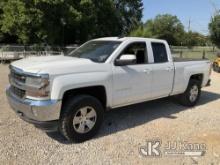 2016 Chevrolet Silverado 1500 4x4 Extended-Cab Pickup Truck Runs & Drives) (Jump to Start, Paint Dam