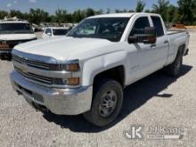 2018 Chevrolet Silverado 2500HD 4x4 Crew-Cab Pickup Truck Runs & Moves) (Body Damage