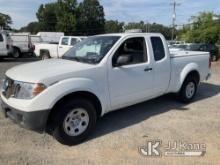 2014 Nissan Frontier Extended-Cab Pickup Truck Runs & Moves) (Check Engine Light On, Paint Damage
