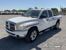 2008 RAM 1500 4x4 Crew-Cab Pickup Truck Runs & Moves) (Check Engine Light On, Engine Tick, Rust Dama