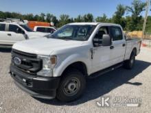 2021 Ford F250 4x4 Crew-Cab Pickup Truck Runs & Moves) (Body Damage