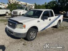 2007 Ford F150 Lariat Extended-Cab Pickup Truck Runs & Moves) (Airbag Light On, Minor Rust Damage